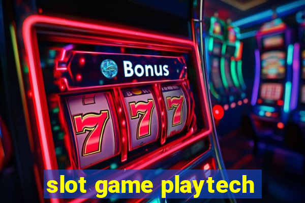 slot game playtech