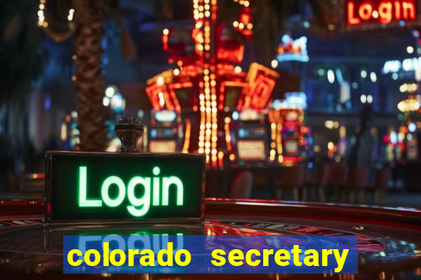 colorado secretary of state bingo