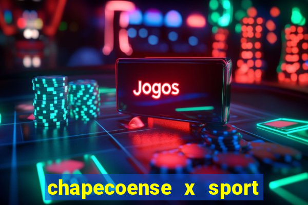 chapecoense x sport recife palpite