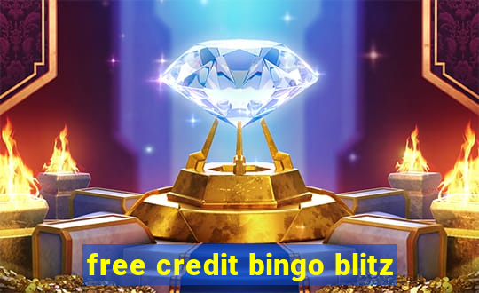 free credit bingo blitz