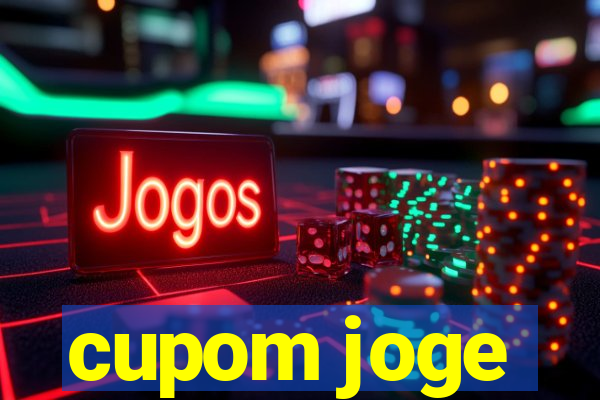 cupom joge