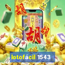 lotofácil 1543