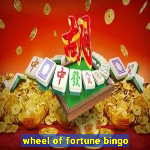 wheel of fortune bingo