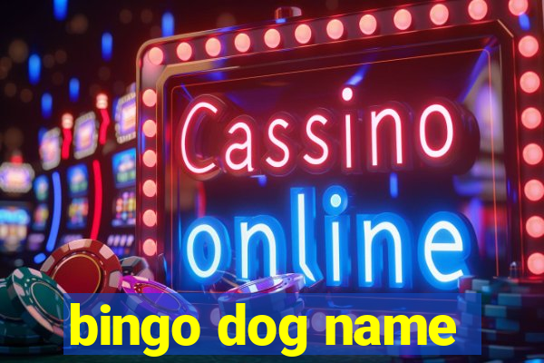 bingo dog name