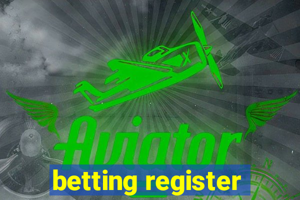 betting register