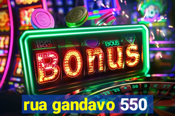 rua gandavo 550