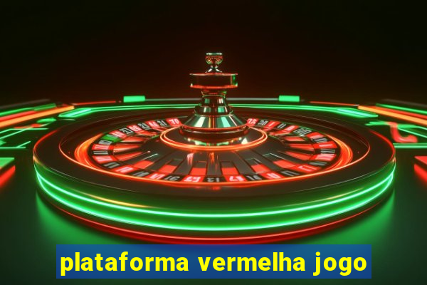 plataforma vermelha jogo