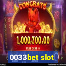 0033bet slot