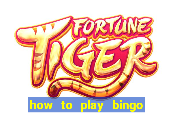 how to play bingo at home