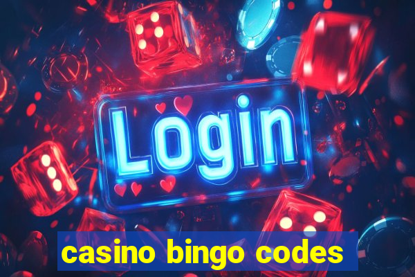 casino bingo codes