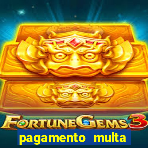 pagamento multa detran mg