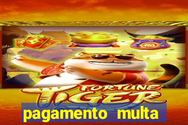 pagamento multa detran mg