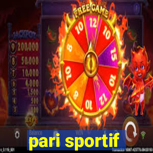 pari sportif