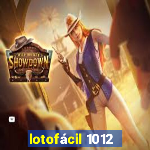 lotofácil 1012