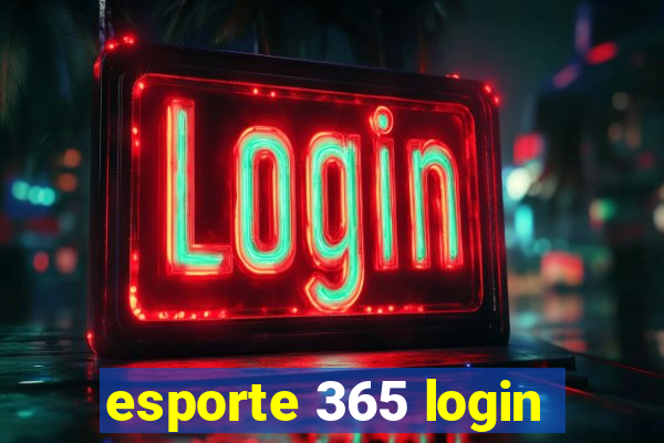 esporte 365 login