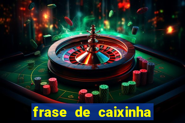 frase de caixinha de natal