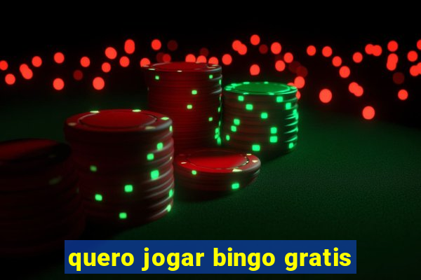 quero jogar bingo gratis