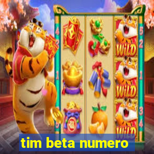 tim beta numero