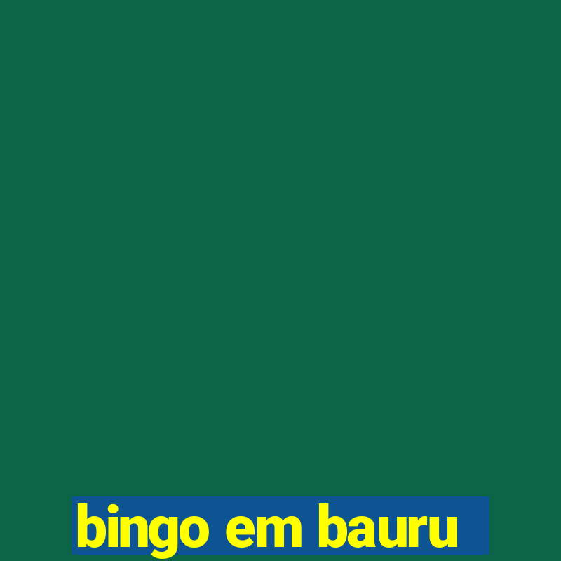 bingo em bauru