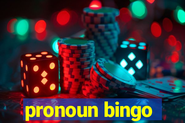 pronoun bingo