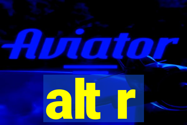 alt r