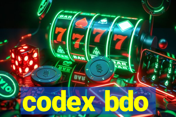 codex bdo