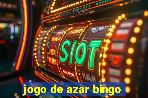 jogo de azar bingo