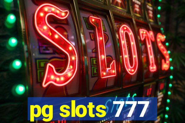 pg slots 777