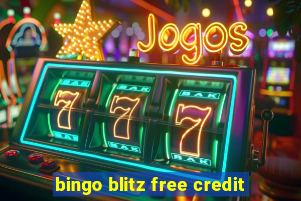 bingo blitz free credit