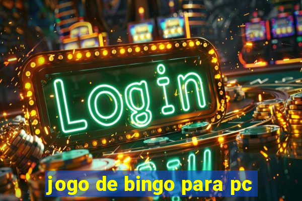 jogo de bingo para pc