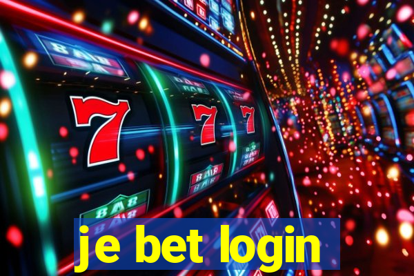 je bet login