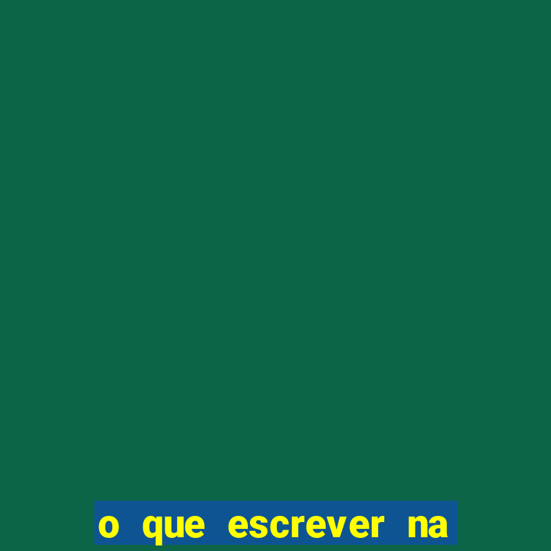 o que escrever na carta do uno