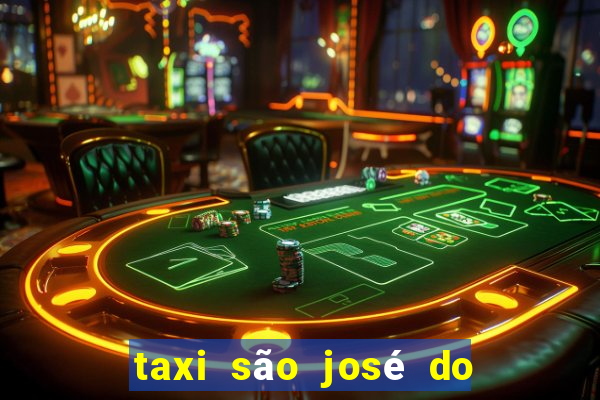 taxi são josé do rio preto