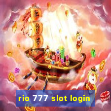 rio 777 slot login