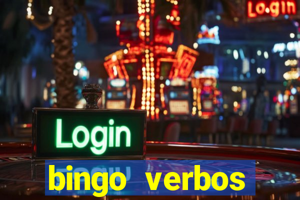 bingo verbos irregulares ingles