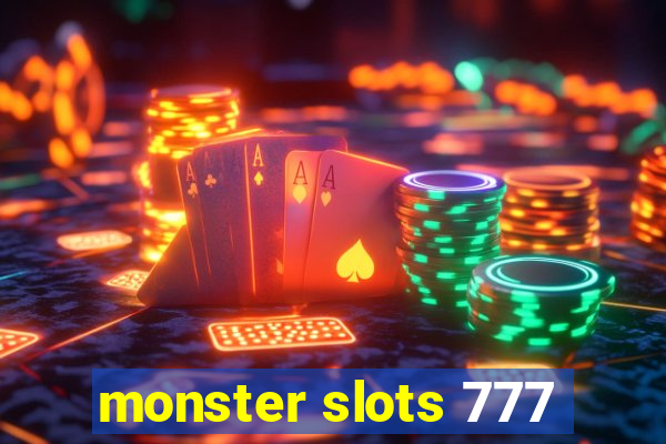 monster slots 777