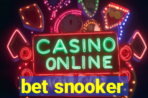 bet snooker