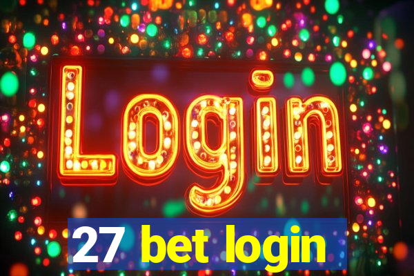 27 bet login