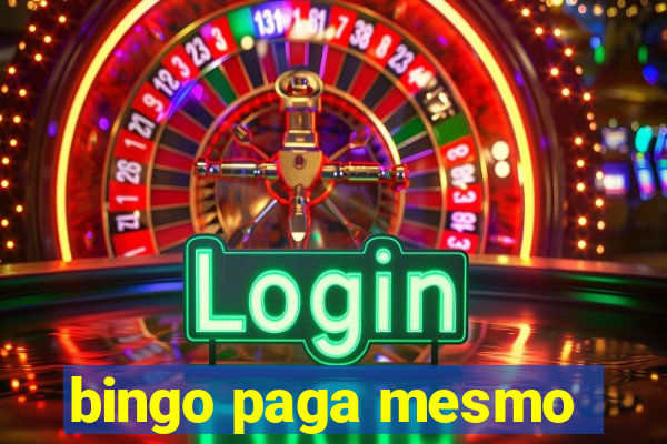 bingo paga mesmo