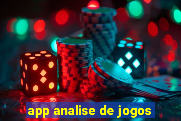 app analise de jogos