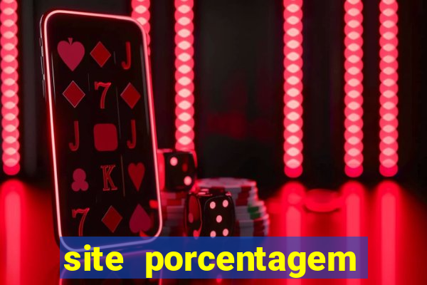 site porcentagem slots pg