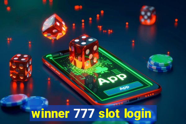 winner 777 slot login