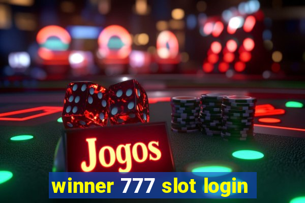 winner 777 slot login