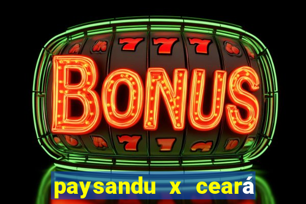 paysandu x ceará sc palpite