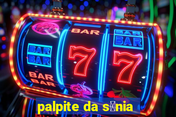 palpite da s么nia