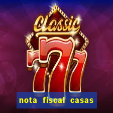 nota fiscal casas bahia 2 via