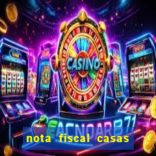 nota fiscal casas bahia 2 via