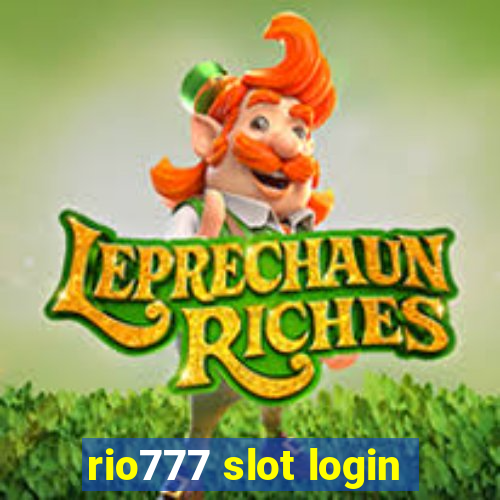 rio777 slot login