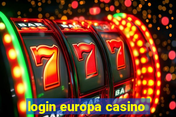 login europa casino