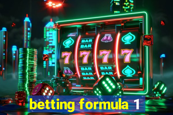 betting formula 1